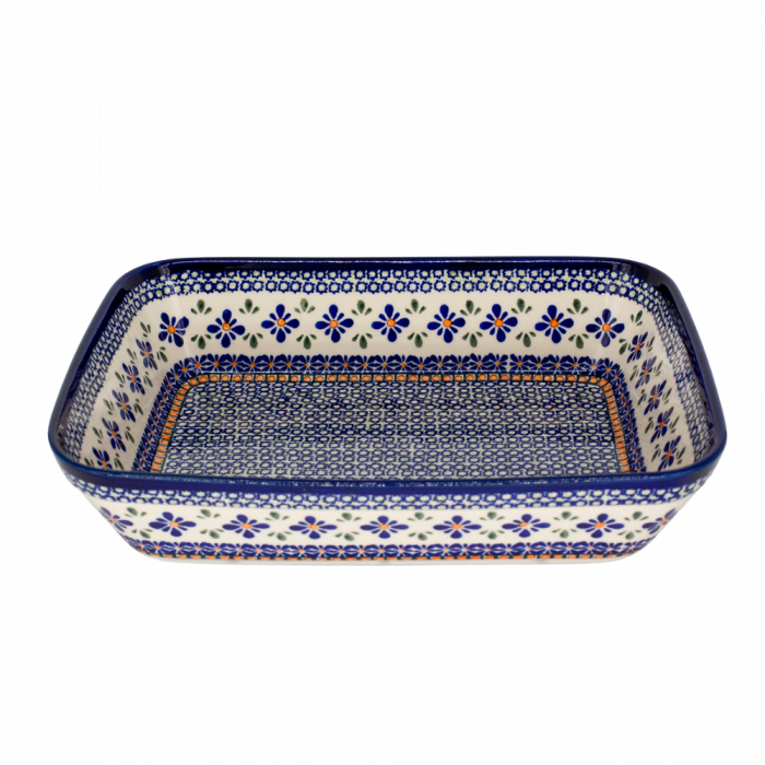 Tava pentru copt Joy, ceramica smaltuita, pictata manual, 27,5 x 33,3 cm, volum 3,4 L [5]