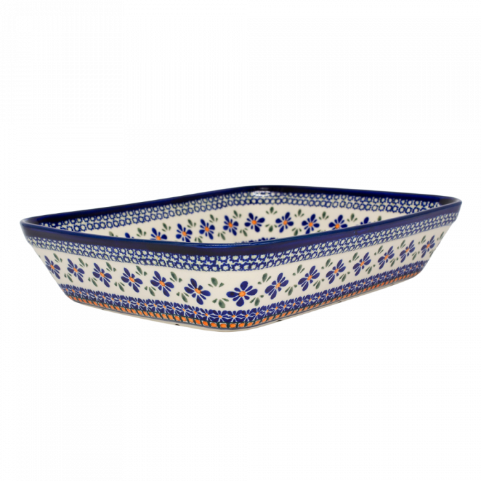 Tava pentru copt Joy, ceramica smaltuita, pictata manual, 27,5 x 33,3 cm, volum 3,4 L [3]