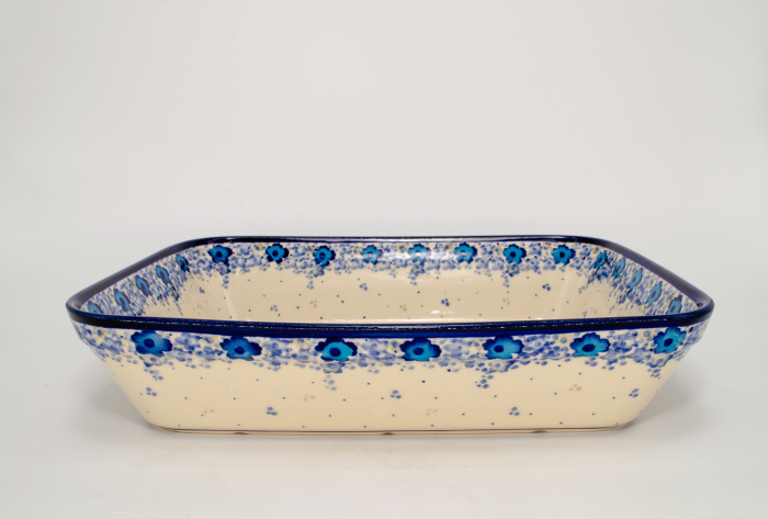 Tava pentru copt Night Sky, ceramica smaltuita, pictata manual, 27,5 x 33,3 cm, volum 3,4 L [5]