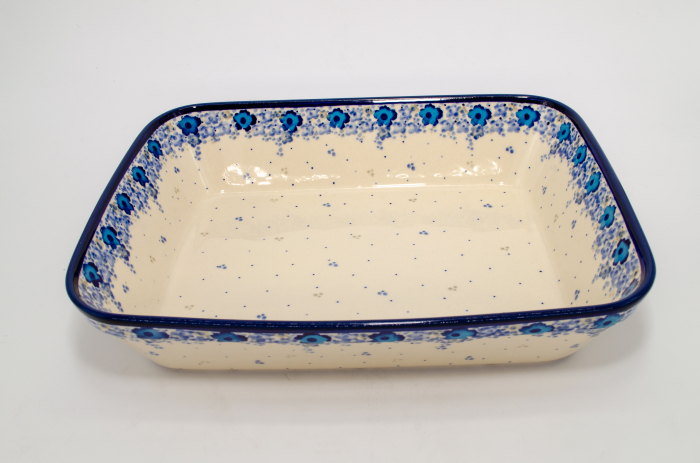 Tava pentru copt Night Sky, ceramica smaltuita, pictata manual, 27,5 x 33,3 cm, volum 3,4 L [4]