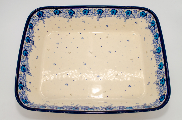 Tava pentru copt Night Sky, ceramica smaltuita, pictata manual, 27,5 x 33,3 cm, volum 3,4 L [3]