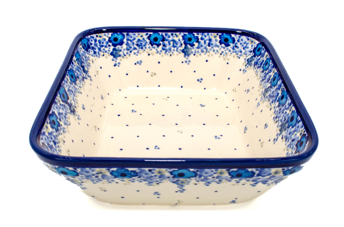 Tava pentru copt Night Sky, dreptunghiulara, ceramica smaltuita, pictata manual, 21,8 x 25,7 cm, volum 2,0 L [6]