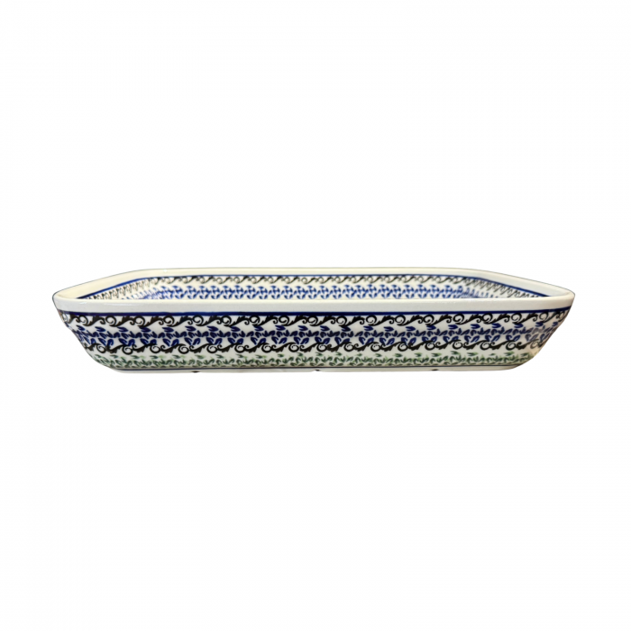 Tava pentru copt Sweet Dreams, ceramica smaltuita, pictata manual, 22,5 x 29,5 cm, volum 1,7 L [3]