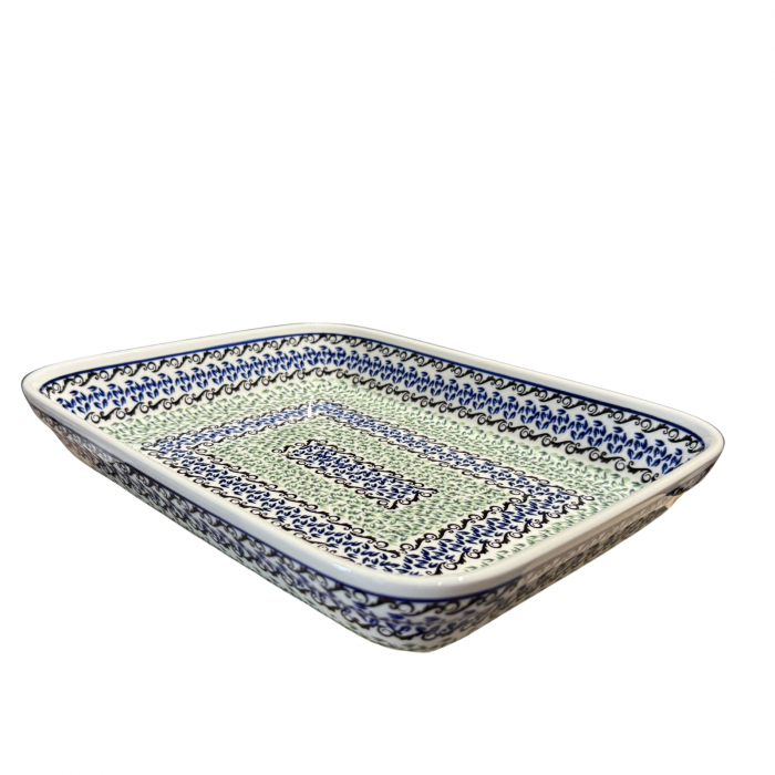 Tava pentru copt Sweet Dreams, ceramica smaltuita, pictata manual, 22,5 x 29,5 cm, volum 1,7 L [4]