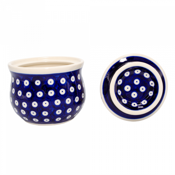 Untiera frantuzeasca Blue Eyes, ceramica smaltuita, pictata manual, 11,0x11,0 cm [6]