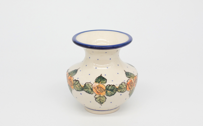 Vaza decorativa Emotions, ceramica smaltuita, impermeabila, pictata manual, 11,1 cm [2]