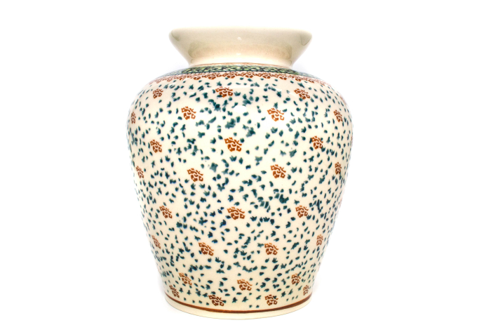 Vaza decorativa Garden in the Wind, ceramica smaltuita, impermeabila, pictata manual, 19,7 cm [2]