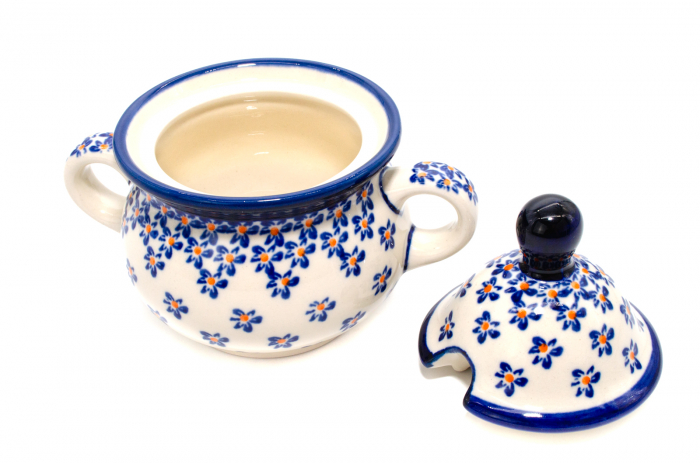 Zaharnita ceramica Blue Field ceramica smaltuita, pictata manual, 350 ml [5]