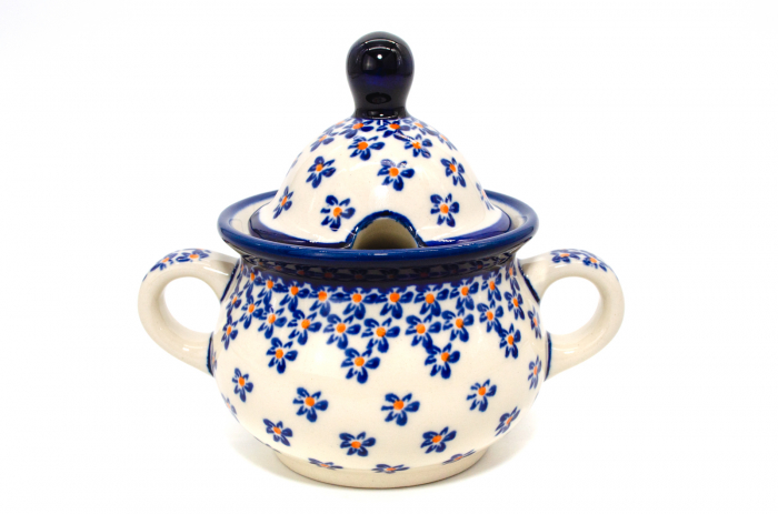 Zaharnita ceramica Blue Field ceramica smaltuita, pictata manual, 350 ml [2]
