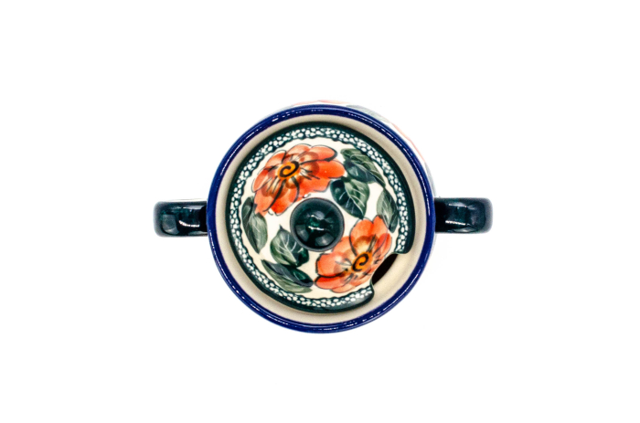 Zaharnita ceramica Flower Field, ceramica smaltuita, pictata manual, 350 ml [7]