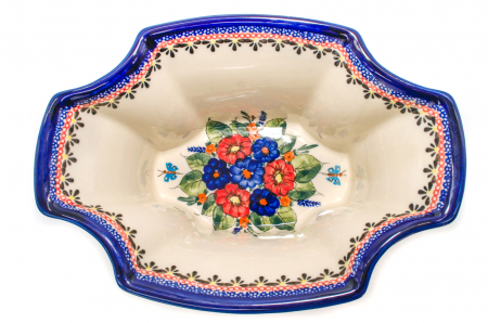 Bol Poppy Fountain, ceramica smaltuita, pictat manual, 27,5 x 19,0 cm, volum 1,3 L [8]