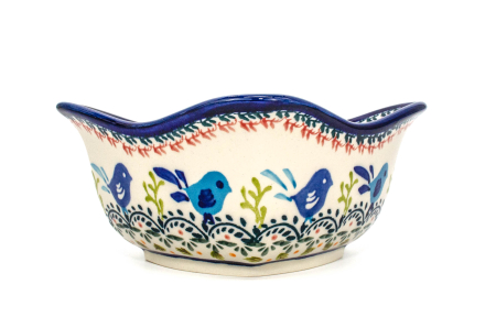 Bol in forma de floare, ceramica smaltuita, pictat manual, volum 500 ml [1]