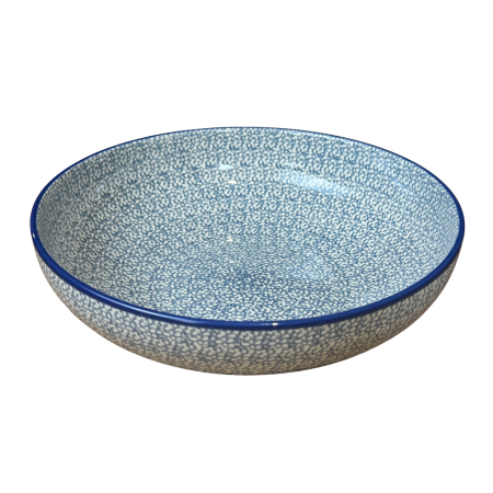 Bol pentru salata Blue Sea, ceramica smaltuita, pictat manual, diametru 27.3 cm [3]