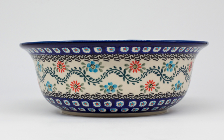 Bol pentru salata Euphoria, ceramica smaltuita, pictat manual, 24,6 cm, volum 2,0 L [3]