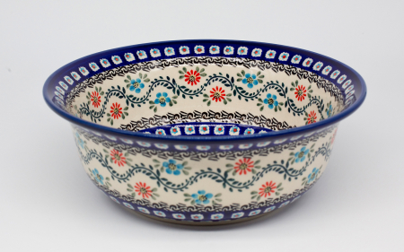 Bol pentru salata Euphoria, ceramica smaltuita, pictat manual, 24,6 cm, volum 2,0 L [2]