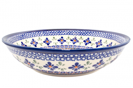 Bol pentru salata Joy, ceramica smaltuita, pictat manual, 25,2 cm, volum 1,4 L [5]
