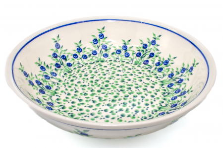 Bol pentru salata Berries, din ceramica smaltuita, pictat manual, 25,2 cm, volum 1,4 L [3]