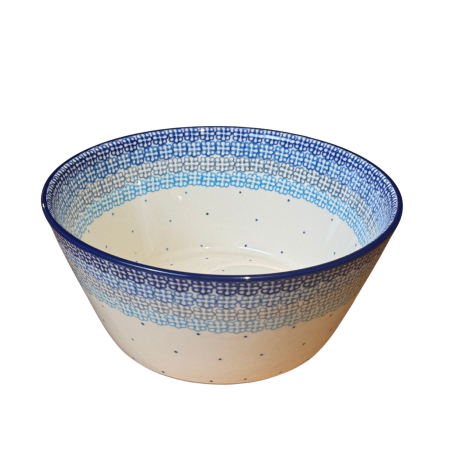 Colectia Morning Glory - Bol pentru salata Morning Glory, ceramica smaltuita, pictat manual, diametru 20.5 cm