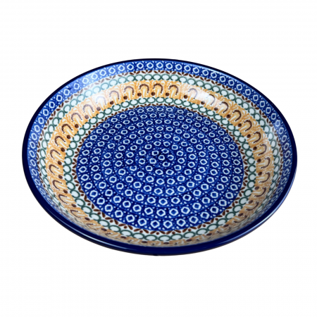 Bol pentru salata Morning Sunrise, ceramica smaltuita, pictat manual, diametru 24,5 cm [3]