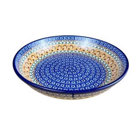Bol pentru salata Morning Sunrise, ceramica smaltuita, pictat manual, diametru 24,5 cm [4]