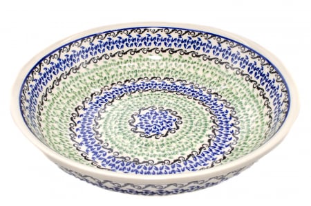 Bol pentru salata Sweet Dreams, ceramica smaltuita, pictat manual, 25,2 cm, volum 1,4 L [2]