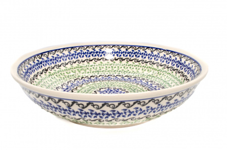Bol pentru salata Sweet Dreams, ceramica smaltuita, pictat manual, 25,2 cm, volum 1,4 L [3]