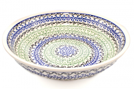 Bol pentru salata Sweet Dreams, ceramica smaltuita, pictat manual, 25,2 cm, volum 1,4 L [1]