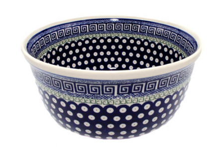 Bol pentru salata Infinity, ceramica smaltuita, pictat manual, 27,0 cm, volum 4,5 L [1]