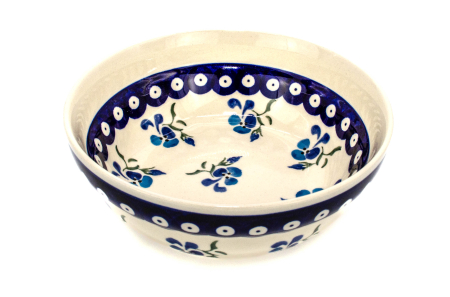 Bol rotund ceramica, Spring, smaltuit, pictat manual,17,0 cm, volum 500 ml [1]