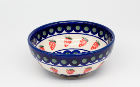 Bol rotund Daisy Dreams, ceramica smaltuita, pictat manual, 13,5 cm, volum 350 ml [0]