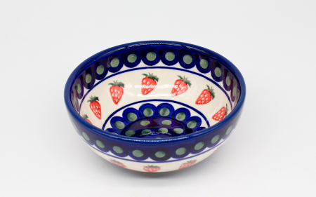 Bol rotund Daisy Dreams, ceramica smaltuita, pictat manual, 13,5 cm, volum 350 ml [1]