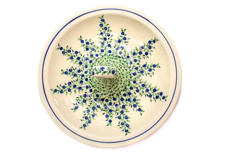 Bol salata Berries, ceramica smaltuita, pictata manual, 34,5 cm, volum 2,0 L [2]