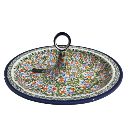 Bol salata Inspirations, ceramica smaltuita, pictata manual, 34,5 cm, volum 2,0 L [1]