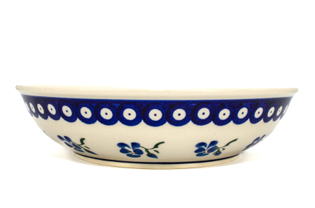 Bol salata Spring, ceramica smaltuita, pictat manual, 25,2 cm, volum 1,4 L [2]