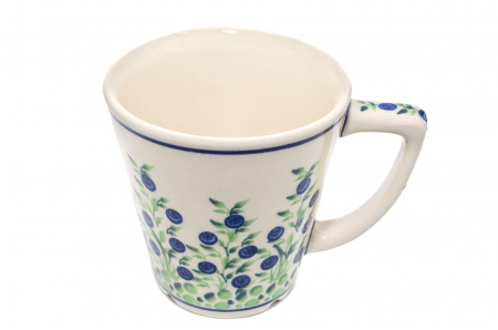 Cana ceramica smaltuita pentru ceai / cafea / vin fiert Berries, pictata manual, 350 ml [2]