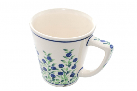 Cana ceramica smaltuita pentru ceai / cafea / vin fiert Berries, pictata manual, 350 ml [3]