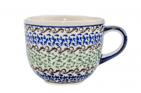 Cani ceramica - Cana pentru cafea Sweet Dreams, ceramica smaltuita, pictata manual, 350 ml