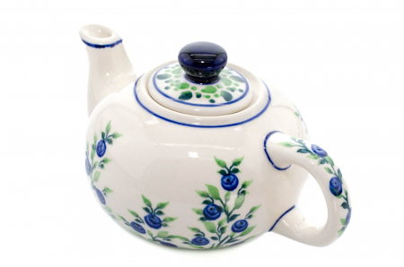 Ceainic Berries, ceramica smaltuita, pictat manual, 420 ml [3]