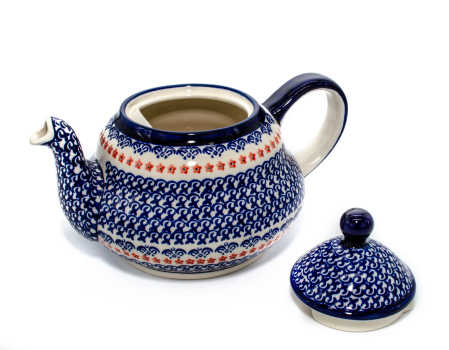 Ceainic cu capac Autumn Garden, din ceramica smaltuita, pictat manual, 1,5 L [1]