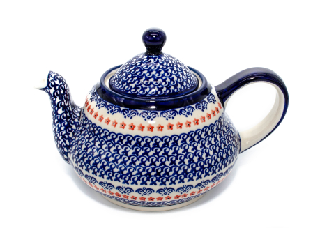 Ceainic cu capac Autumn Garden, din ceramica smaltuita, pictat manual, 1,5 L [0]