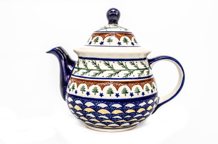 Ceainic Festive Season, ceramica smaltuita, pictat manual, 1,7 L [1]