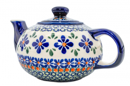 Ceainic Joy, ceramica smaltuita, pictat manual, 420 ml [4]