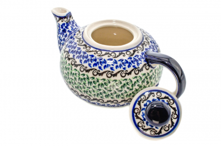 Ceainic Sweet Dreams, ceramica smaltuita, pictat manual, 420 ml [5]
