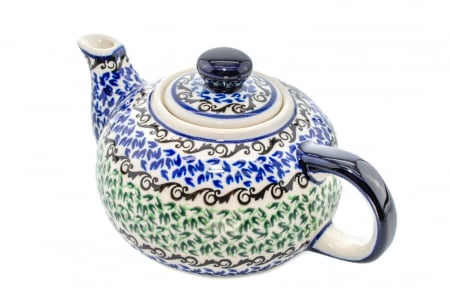 Ceainic Sweet Dreams, ceramica smaltuita, pictat manual, 420 ml [3]