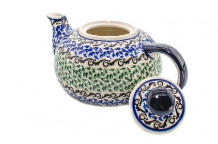 Ceainic Sweet Dreams, ceramica smaltuita, pictat manual, 420 ml [6]