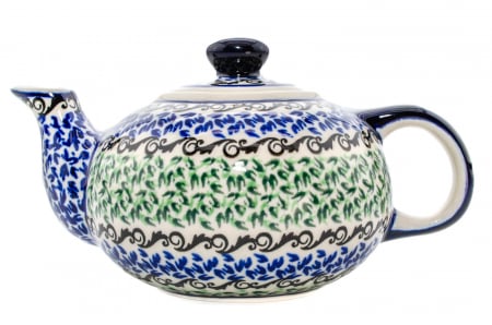 Ceainice - Ceainic Sweet Dreams, ceramica smaltuita, pictat manual, 420 ml