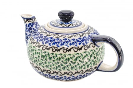 Ceainic Sweet Dreams, ceramica smaltuita, pictat manual, 420 ml [1]