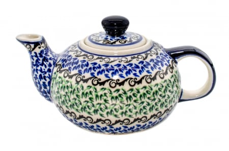 Ceainic Sweet Dreams, ceramica smaltuita, pictat manual, 420 ml [2]