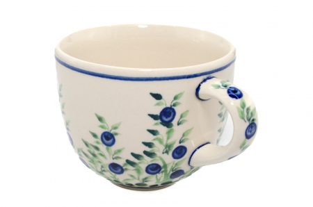 Ceasca pentru cafea Berries, ceramica smaltuita, pictata manual, 350 ml [1]