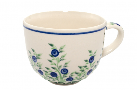Ceasca pentru cafea Berries, ceramica smaltuita, pictata manual, 350 ml [2]